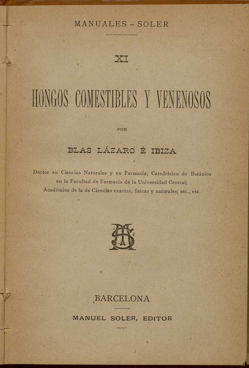 Lázaro é Ibiza, Blas, 1858-1921