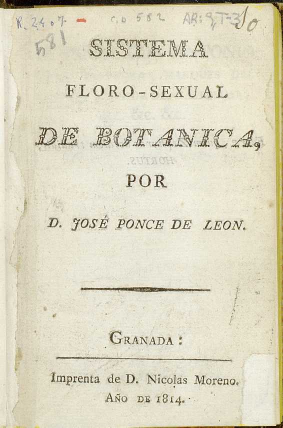 Ponce de León, José, 1753-1819