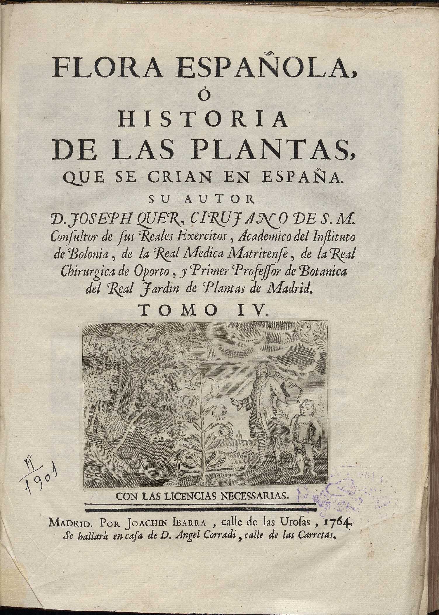 Quer y Martínez, José, 1695-1764