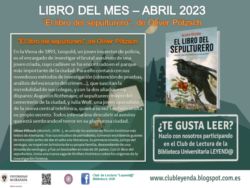 Club lectura abril 2023 Club lectura abril 2023