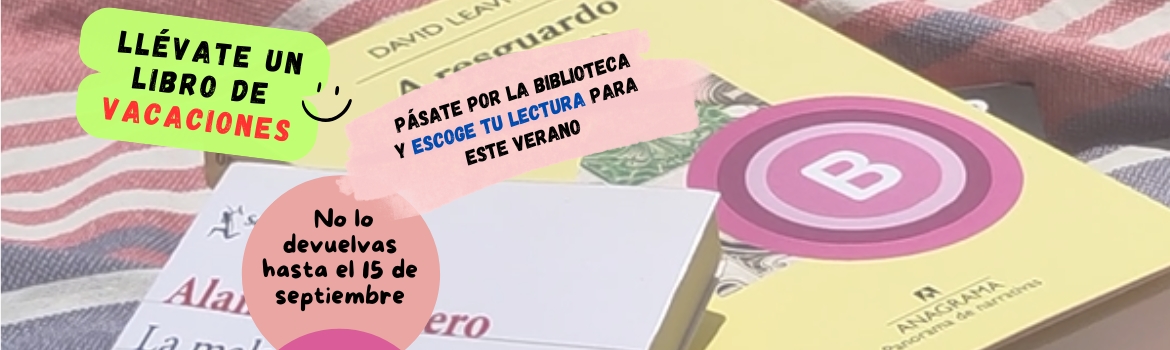 Llévate un Libro en Vacaciones. Verano 2025