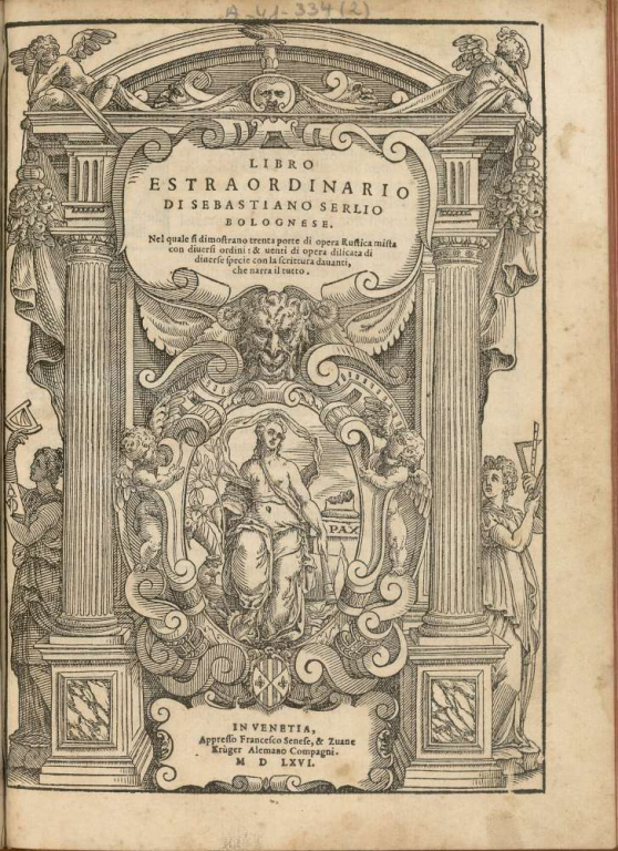 Libro estraordinario di Sebastiano Serlio