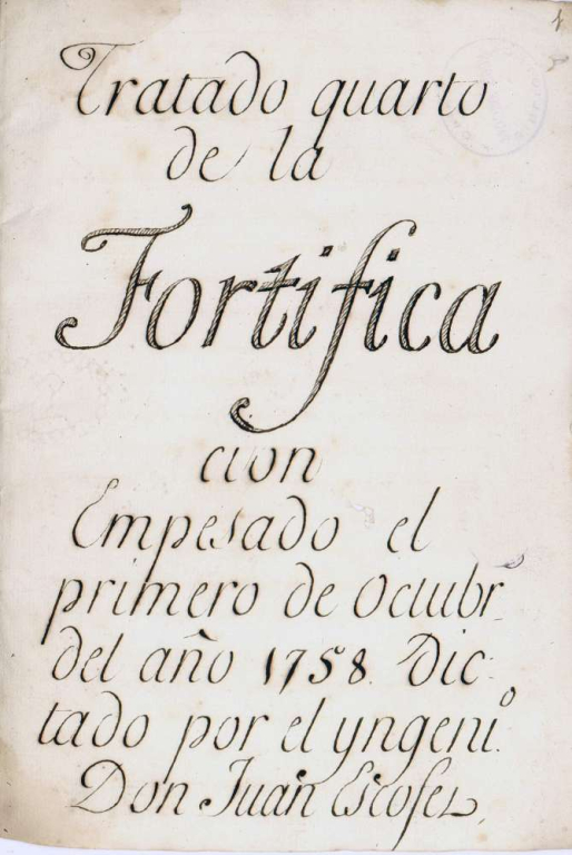 Tratado quarto de la fortificación
