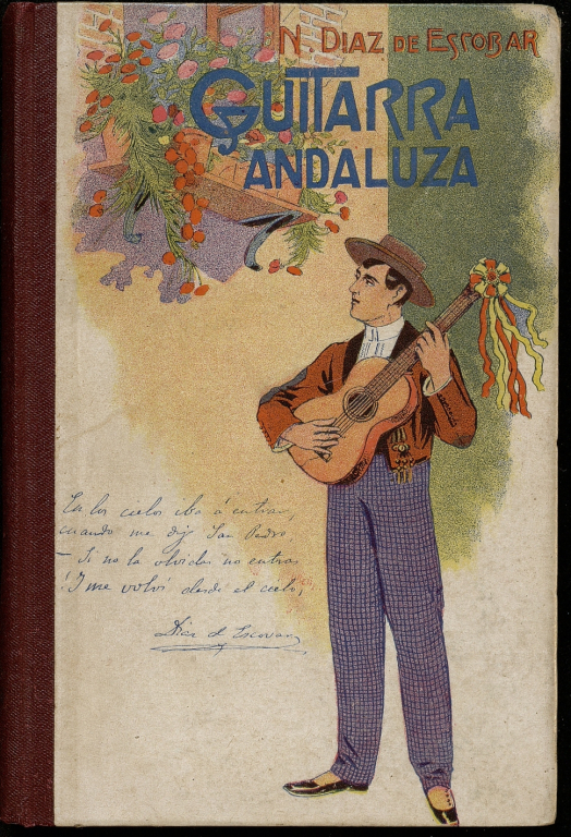 Guitarra andaluza de N. Díaz de Escobar