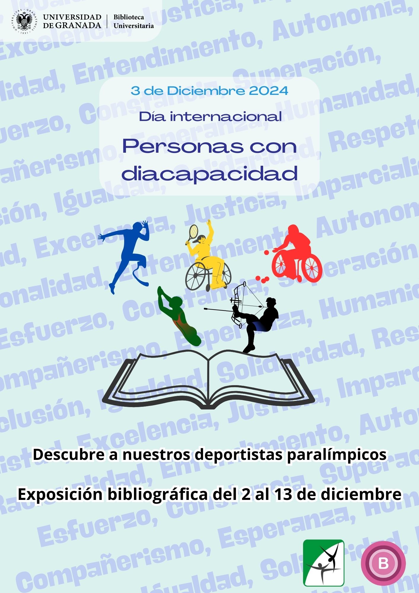 Día Internacional de las Personas con Discapacidad. Exposición Bibliográfica