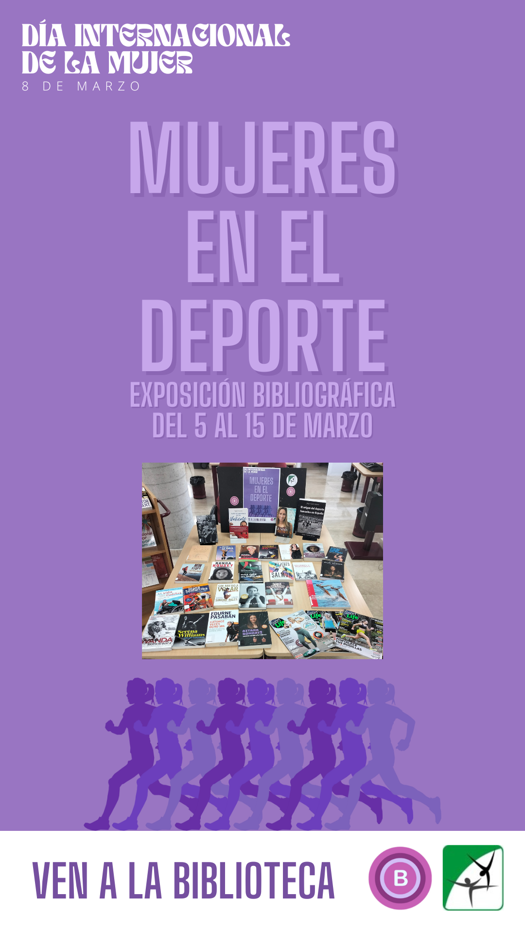 Mujeres en el Deporte. Muestra Bibliográfica en la Biblioteca de la Facultad de Ciencias del Deporte