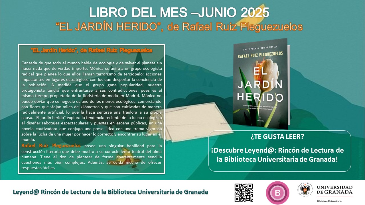 Leyend@, Rincón de Lectura: Libro para Junio de 2025