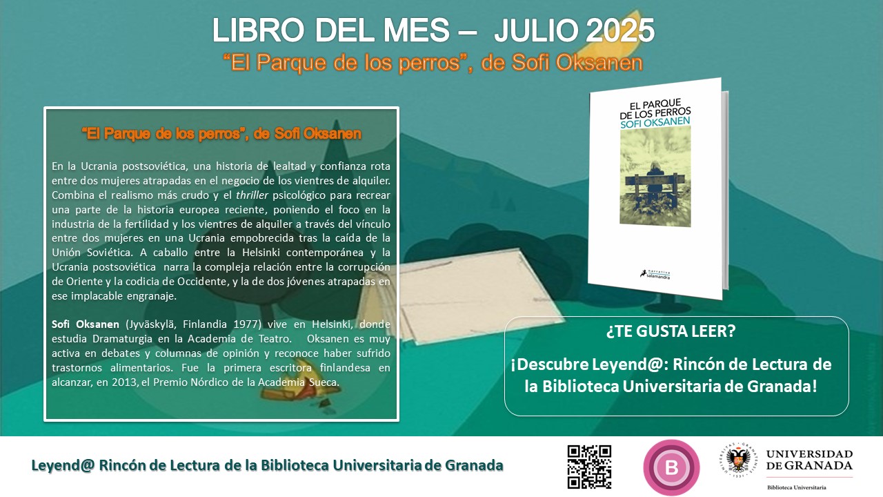 Leyend@, Rincón de Lectura: Libro para Julio de 2025