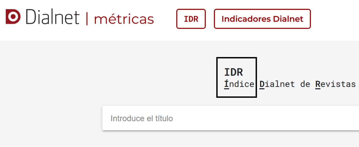 Dialnet Métricas. IDR 2024