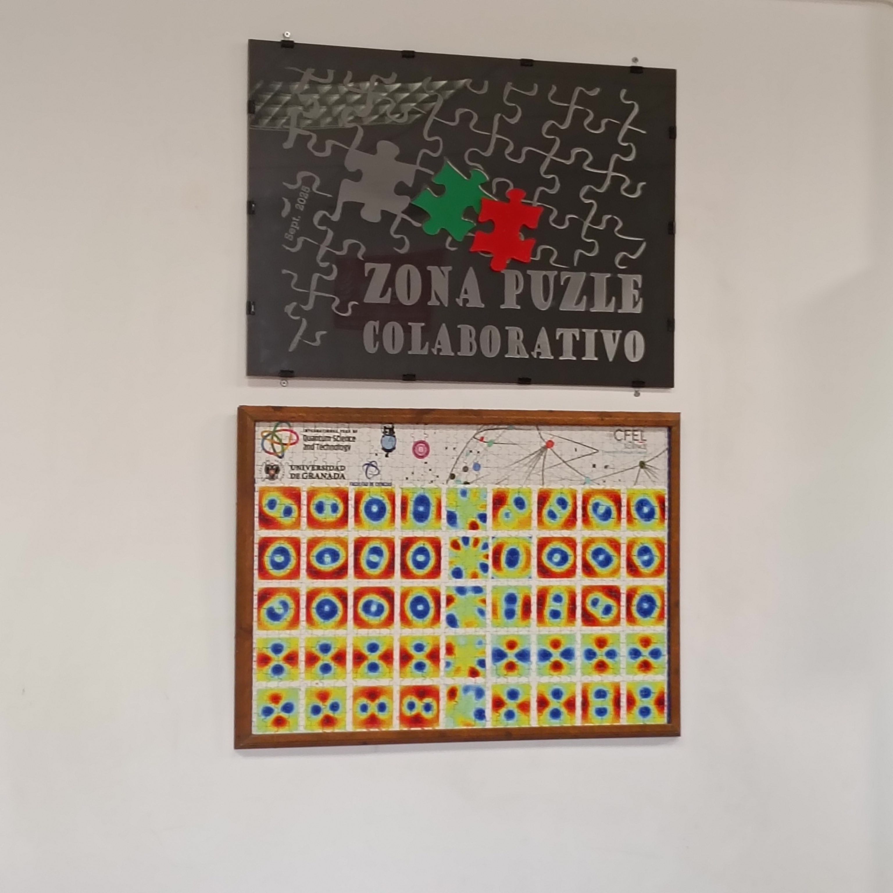 Zona Puzle Colaborativo en la Biblioteca de la Facultad de Ciencias Zona Puzle Colaborativo en la Biblioteca de la Facultad de Ciencias