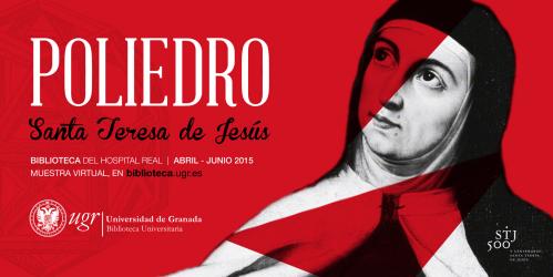 Cartel Exposición Poliedro Teresa de Jesús