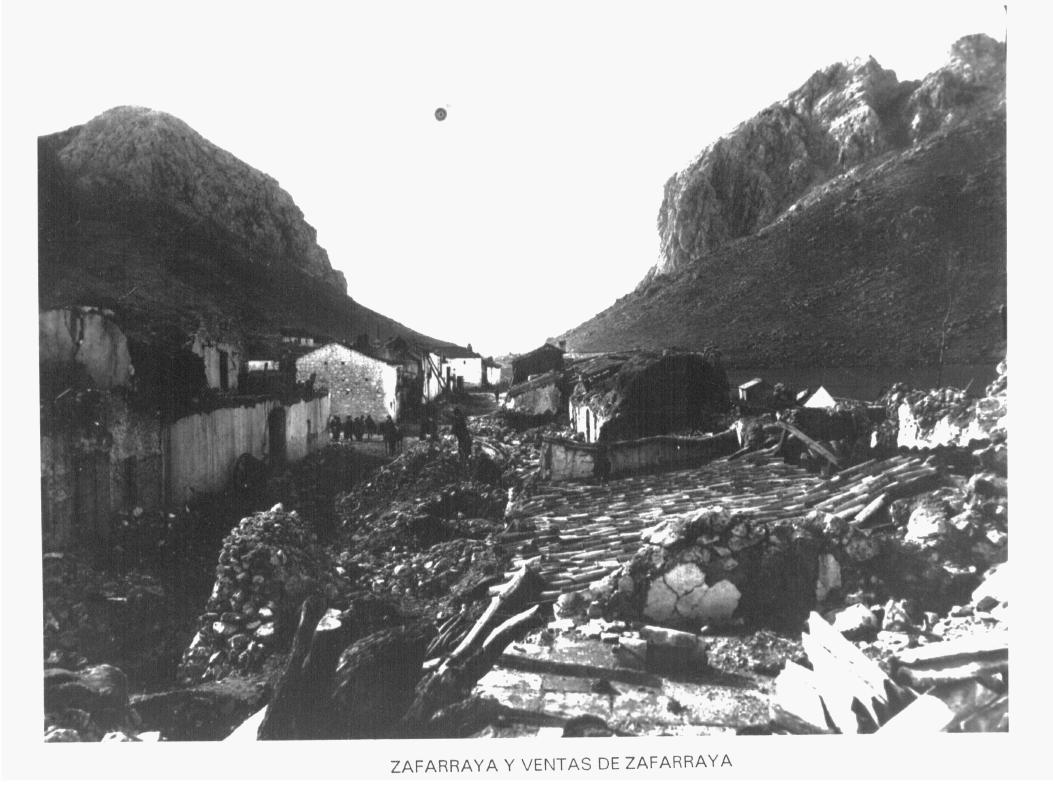 Imágenes sobre el terremoto de 1884