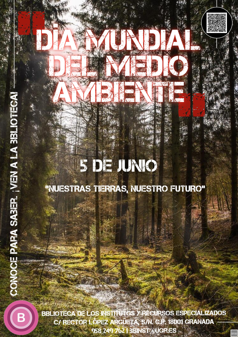 Paisaje de bosque anunciando la exposición Paisaje de bosque anunciando la exposición