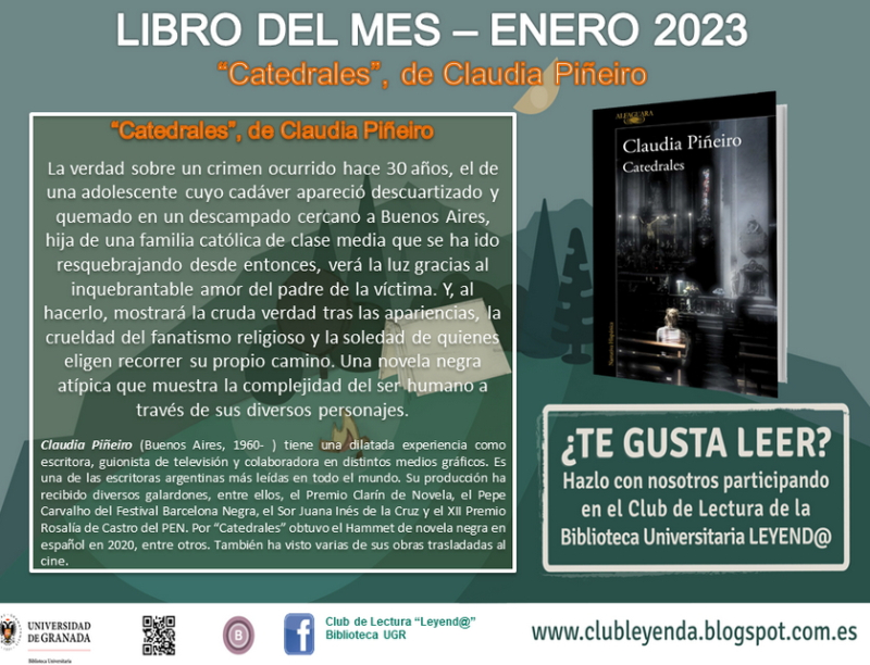 Catedrales. Club Lectura enero 2023 Catedrales. Club Lectura enero 2023