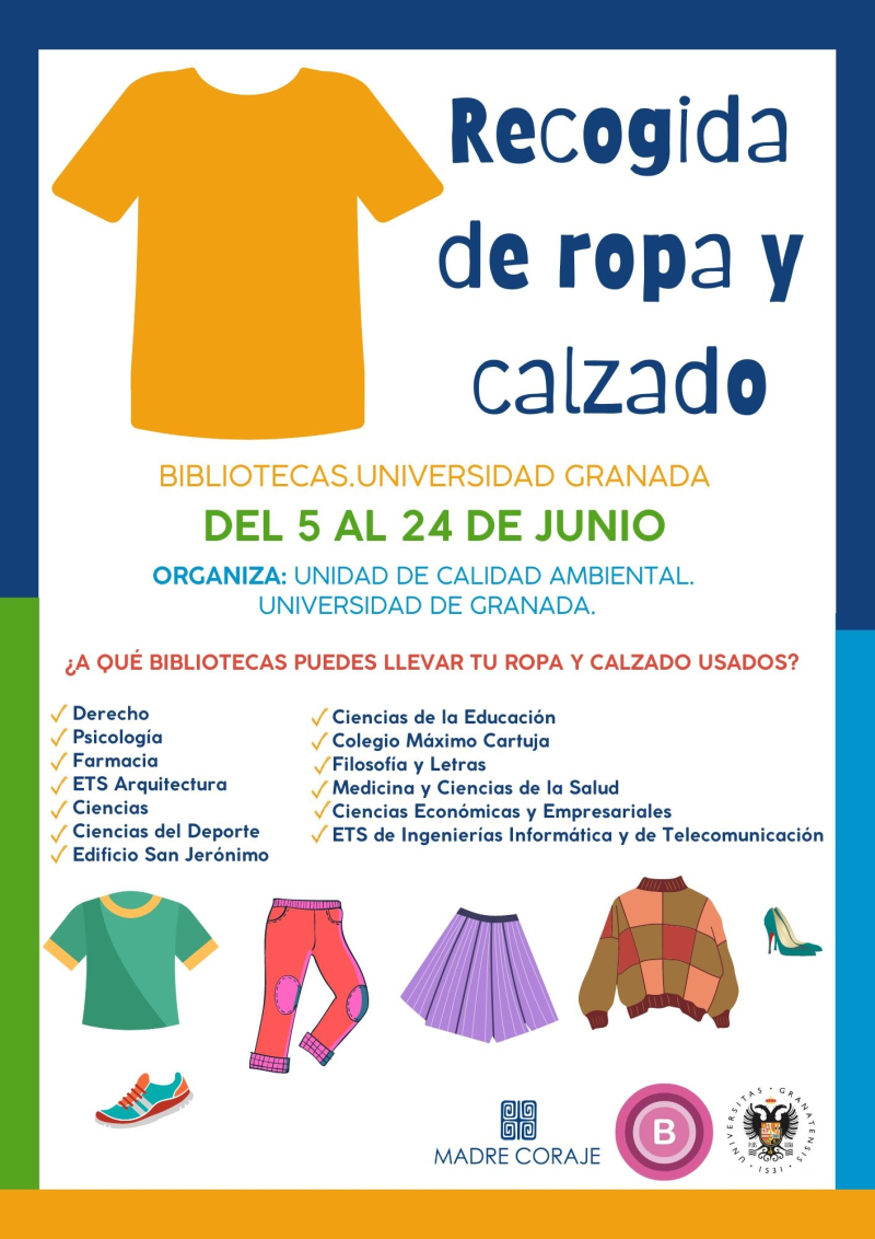 Campaña de recogida de ropa y calzado usado