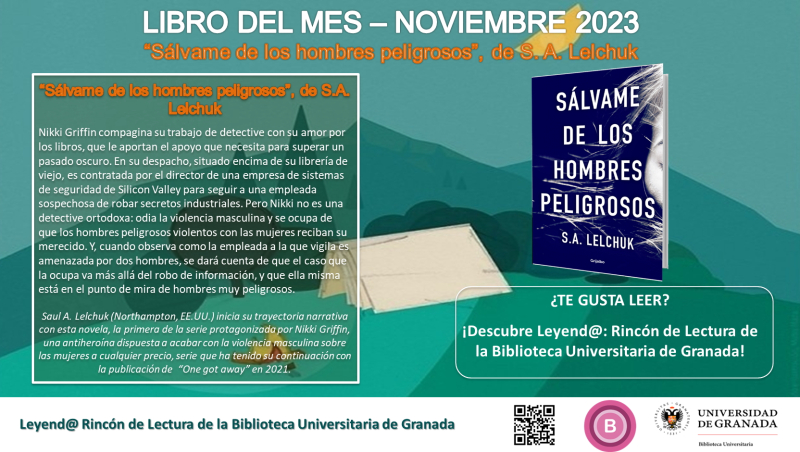 Rincón de Lectura: Libro para Noviembre de 2023 Rincón de Lectura: Libro para Noviembre de 2023
