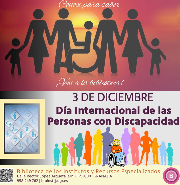 Día Internacional de las Personas con Discapacidad. Muestra Bibliográfica