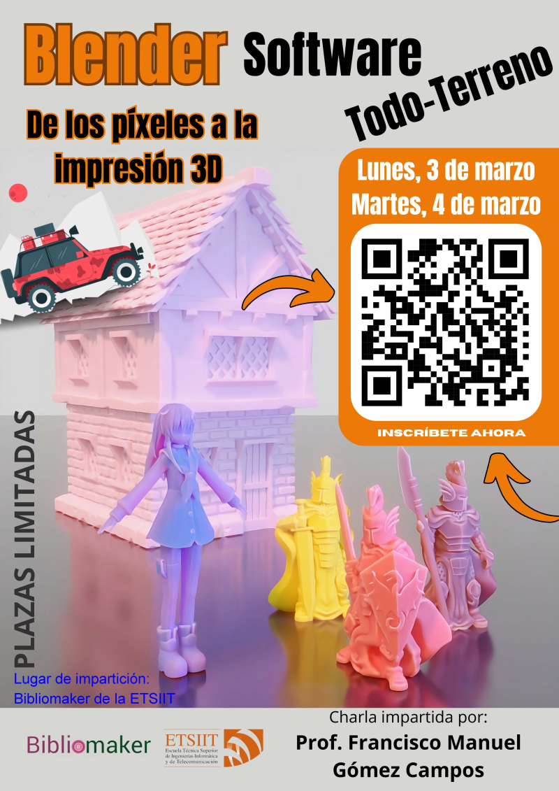 Blender Software. Charla Impartida por Francisco Manuel Gómez Campos