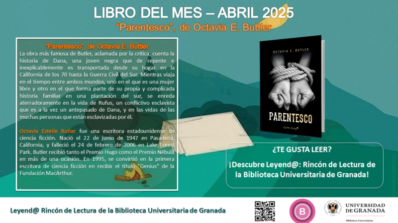 Leyend@, Rincón de Lectura: Libro para Abril de 2025 Leyend@, Rincón de Lectura: Libro para Abril de 2025