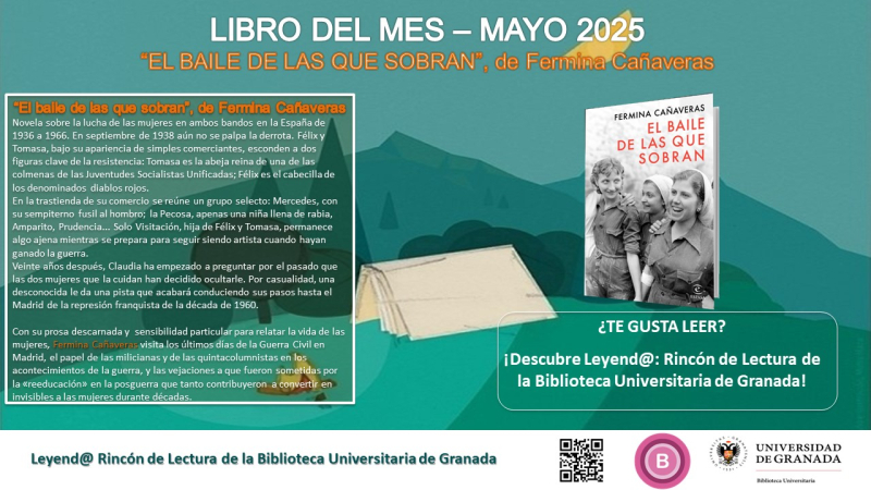 Leyend@, Rincón de Lectura: Libro para Mayo de 2025 Leyend@, Rincón de Lectura: Libro para Mayo de 2025