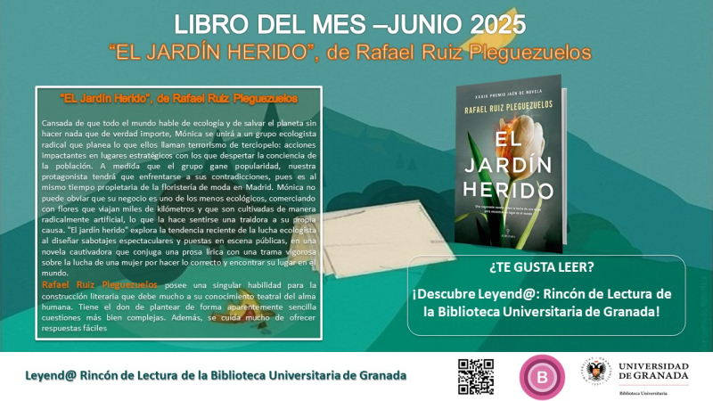 Leyend@, Rincón de Lectura: Libro para Junio de 2025 Leyend@, Rincón de Lectura: Libro para Junio de 2025