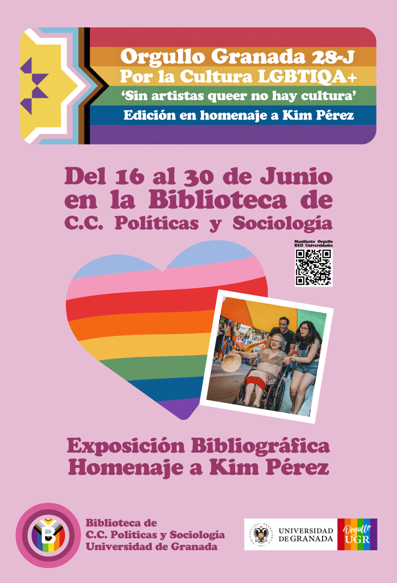 Homenaje a Kim Pérez. Exposición Bibliográfica en la Biblioteca de CC. Políticas y Sociología Homenaje a Kim Pérez. Exposición Bibliográfica en la Biblioteca de CC. Políticas y Sociología